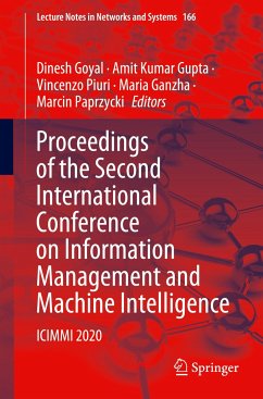 Proceedings of the Second International Conference on Information Management and Machine Intelligence