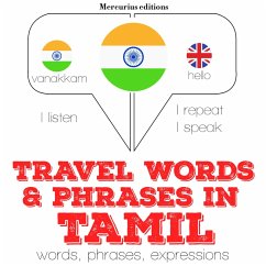 Cover Travel words and phrases in Tamil (MP3-Download)
