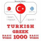 Türkçe - Yunanca: 1000 temel kelime (MP3-Download)