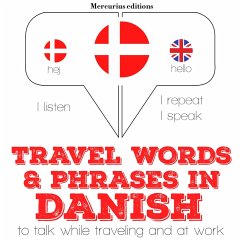 Cover Travel words and phrases in Danish (MP3-Download)