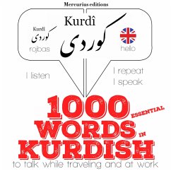 Cover 1000 essential words in Kurdish (MP3-Download)