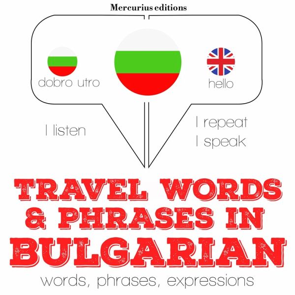 Travel words and phrases in Bulgarian (MP3-Download)