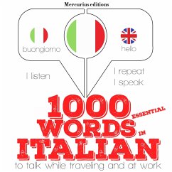 Cover 1000 essential words in Italian (MP3-Download)