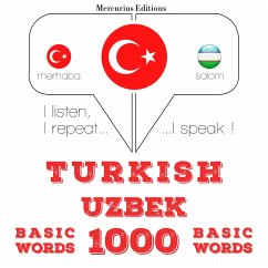 Cover Türkçe - Özbekçe: 1000 temel kelime (MP3-Download)