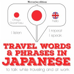 Travel words and phrases in Japanese (MP3-Download) Cover Travel words and phrases in Japanese (MP3-Download)