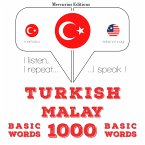 Türkçe - Malayca: 1000 temel kelime (MP3-Download)