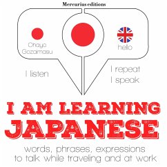 Cover I am learning Japanese (MP3-Download)