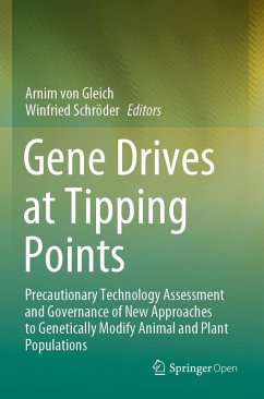 Cover Gene Drives at Tipping Points