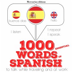 Cover 1000 essential words in Spanish (MP3-Download)