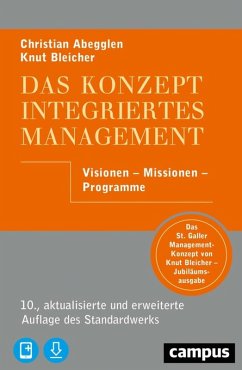 Das Konzept Integriertes Management (eBook, PDF) - Abegglen, Christian; Bleicher, Knut