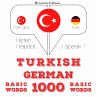 Türkçe - Almanca: 1000 temel kelime... - Bild 1