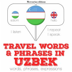Cover Travel words and phrases in Uzbek (MP3-Download)