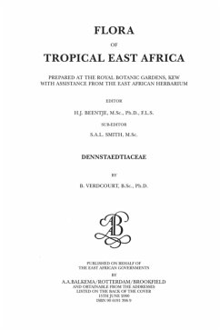 Flora of Tropical East Africa - Dennstaetiacea (2000) (eBook, PDF) - Verdcourt, Bernard