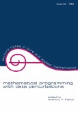 Mathematical Programming with Data Perturbations (eBook, PDF)