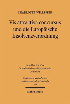 Cover Vis attractiva concursus und die Europäische Insolvenzverordnung (eBook, PDF)