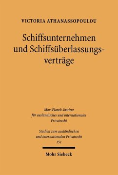 Cover Schiffsunternehmen und Schiffsüberlassungsverträge (eBook, PDF)