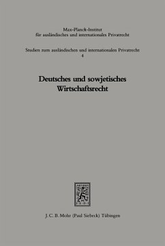 Cover Deutsches und sowjetisches Wirtschaftsrecht (eBook, PDF)