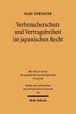 Verbraucherschutz und Vertragsfreiheit im japanischen Recht (eBook, PDF)