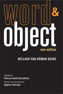 Word and Object, new edition (eBook, ePUB) - Quine, Willard van Orman