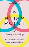 The Bliss Point of Entrepreneurship The Bliss Point of Entrepreneurship