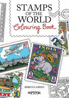 The Stamps of the World Colouring Book - Green, Rebecca