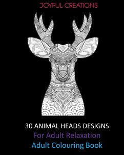 30 Animal Heads Designs For Adult Relaxation - Creations, Joyful