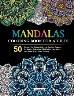Mandalas Coloring Book for Adults - White, Taman