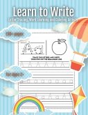 Learn to Write: Letter Tracing, Word Learning and Coloring Activity