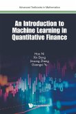 INTRODUCTION TO MACHINE LEARNING AND QUANTITATIVE FINANCE