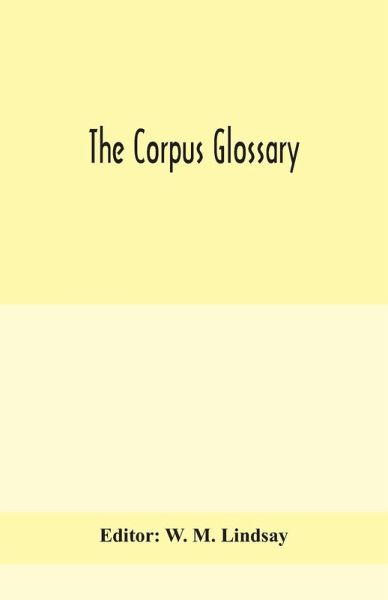 The Corpus glossary