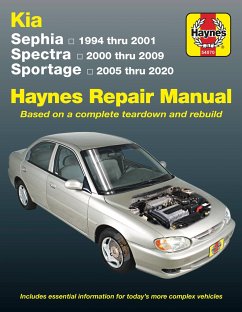 Kia Sephia 1994-01, Spectra 2000-09 & Sportage 2005-20 - Haynes Publishing