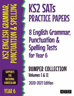 KS2 SATs Practice Papers 8 English Grammar, Punctuation and Spelling Tests for Year 6 Bumper Collection - Stp Books