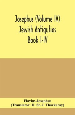 Cover Josephus (Volume IV) Jewish Antiquties Book I-IV