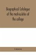 Biographical catalogue of the... - Bild 1