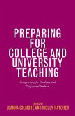 Preparing for College and University Teaching