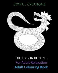 30 Dragon Designs For Adult Relaxation - Creations, Joyful
