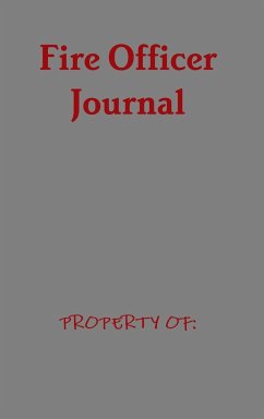 Fire Officer Journal - Wheeler, Ty