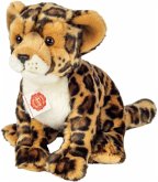 Teddy Hermann 90472 - Leopard, sitzend, 27 cm