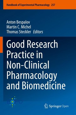 Good Research Practice in Non-Clinical Pharmacology and Biomedicine