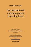 Das Internationale Anfechtungsrecht in der Insolvenz (eBook, PDF)
