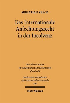Cover Das Internationale Anfechtungsrecht in der Insolvenz (eBook, PDF)