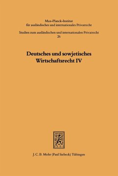 Cover Deutsches und sowjetisches Wirtschaftsrecht (eBook, PDF)