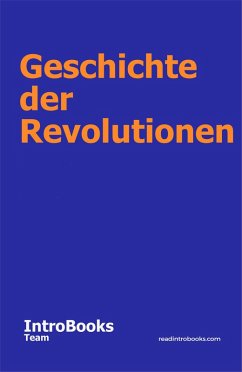 Cover Geschichte der Revolutionen (eBook, ePUB)