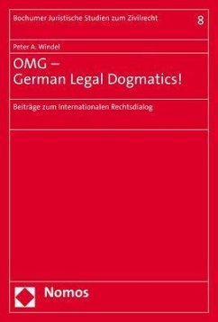OMG - German Legal Dogmatics! - Windel, Peter A.