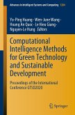 Computational Intelligence Methods for Green Technology and Sustainable Development Computational Intelligence Methods for Green Technology and Sustainable Development