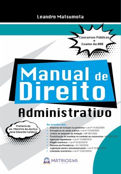 Manual de direito administrativo (eBook, ePUB) - Matsumota, Leandro