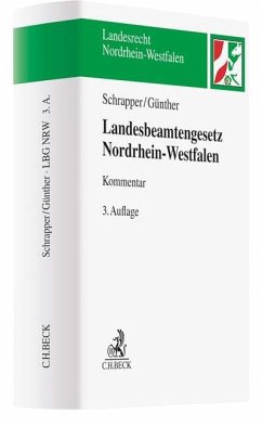 Landesbeamtengesetz Nordrhein-Westfalen (LBG NRW) - Schrapper, Ludger;Günther, Jörg-Michael