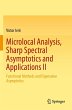 Microlocal Analysis, Sharp Spectral... - Bild 1