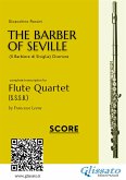 Score: The Barber of Seville for Flute Quartet (eBook, ePUB)