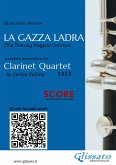 Clarinet Quartet Score &quote;La Gazza Ladra&quote; overture (fixed-layout eBook, ePUB)